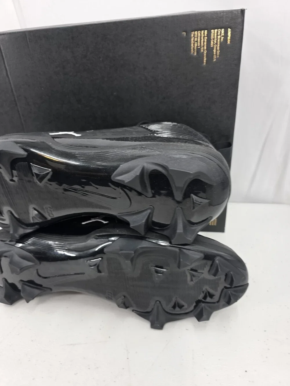 New Jordan Force Savage 3 S P Football Cleats Black White FJ4971-001 Men Size 15